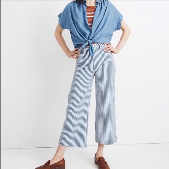 Madewell Pants - Madewell Emmett Striped Pants